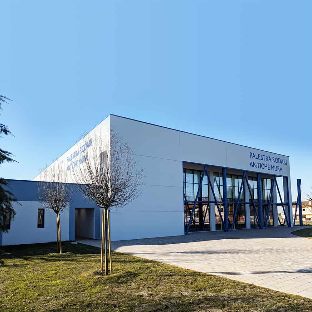 Tribuna Palestra Scuola Prefabbricata Calcestruzzo 11