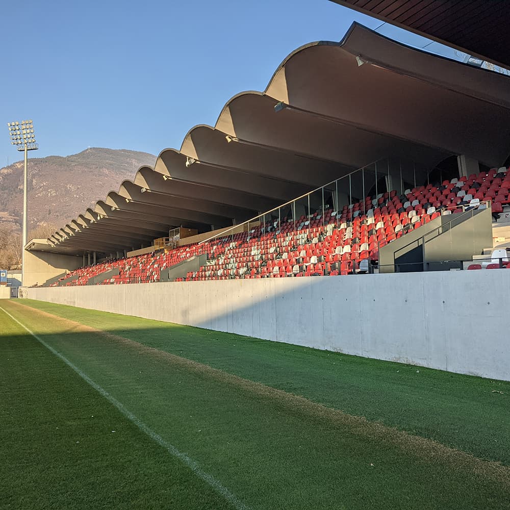 Stadio Druso Bolzano Tribune Prefabbricate Cemento 02