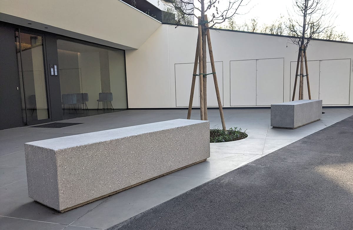 Panchine Fioriere Prefabbricate Calcestruzzo 45