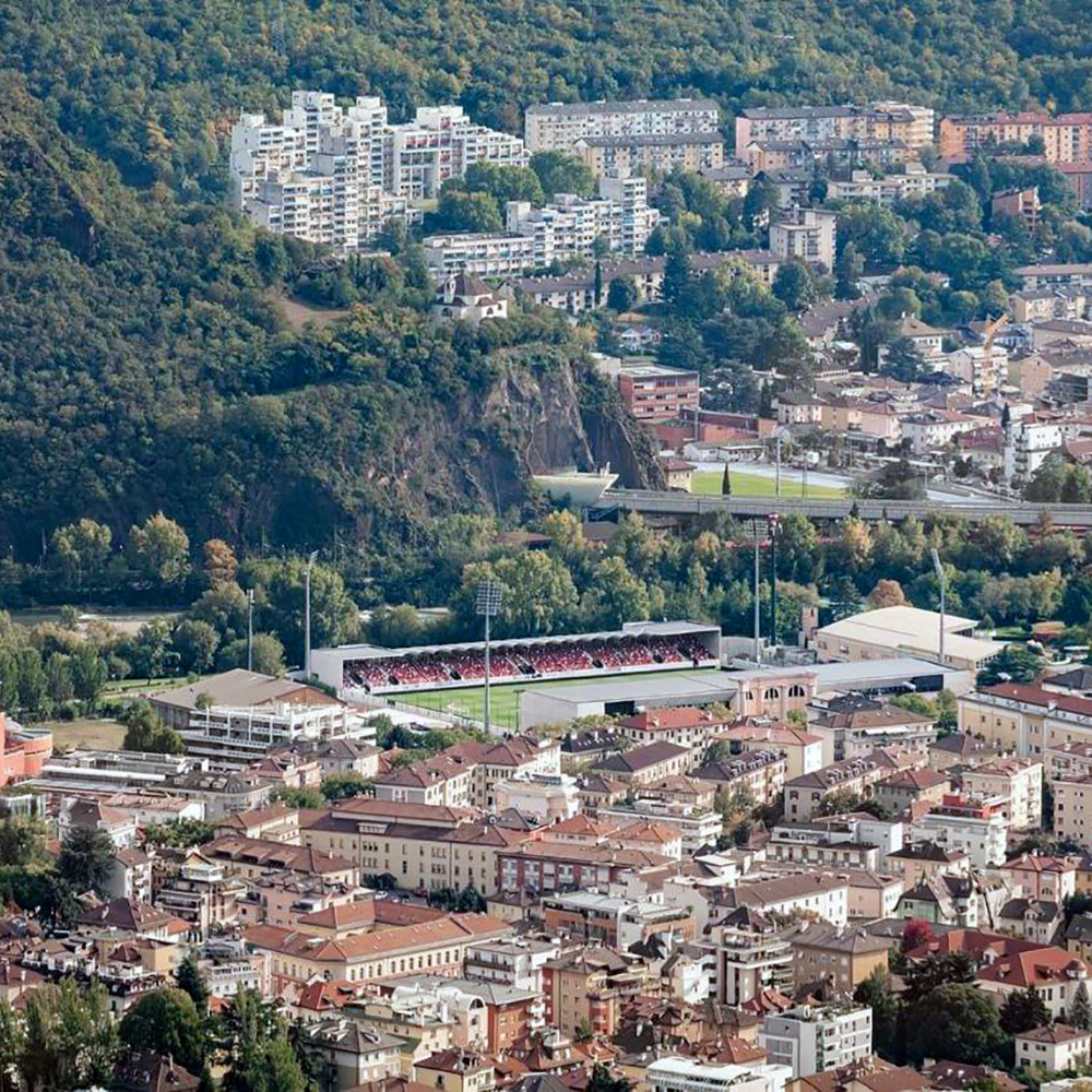 Stadio Druso Bolzano Tribune Prefabbricate Cemento 16o