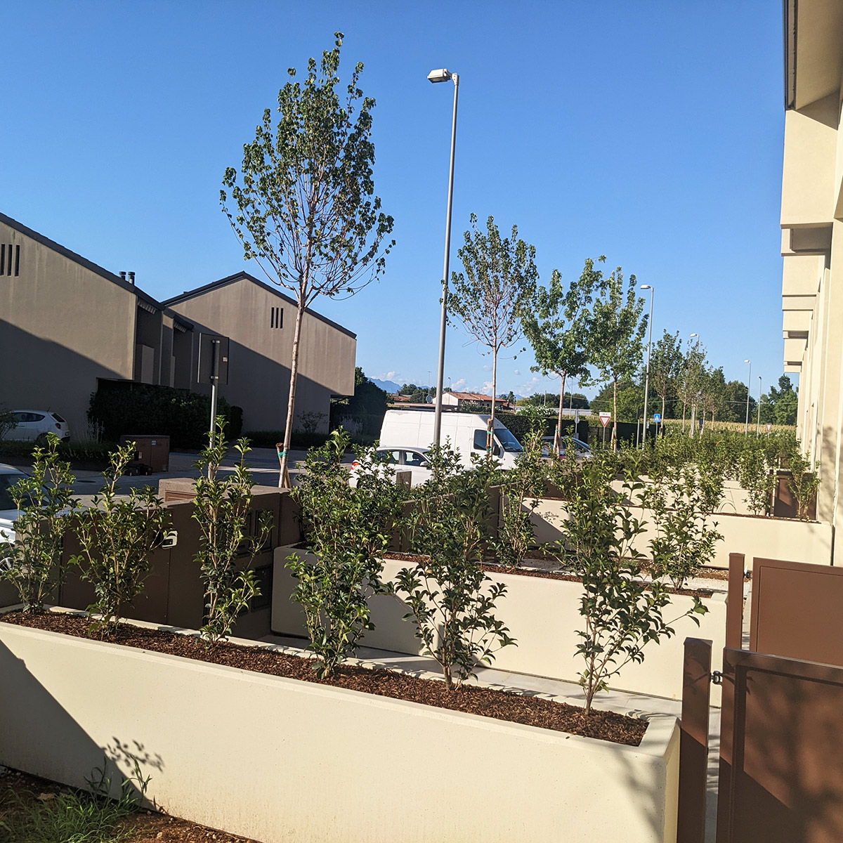 Golf Ca Amata Recinzioni Fioriere Ingressi Pedonali Prefabbricati Calcestruzzo 04