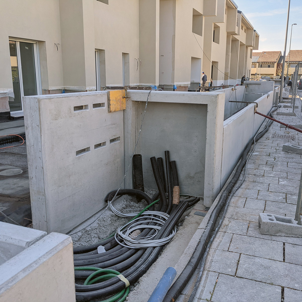 Golf Ca Amata Recinzioni Fioriere Ingressi Pedonali Prefabbricati Calcestruzzo 09