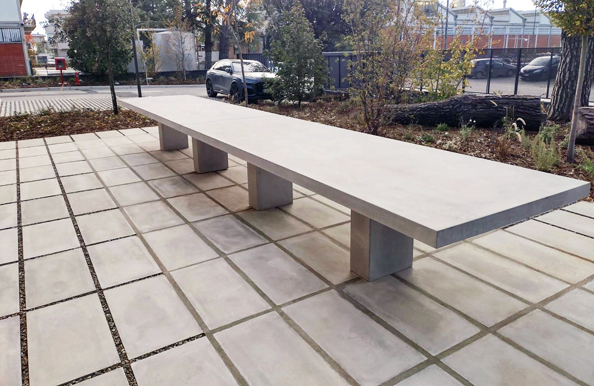 Panchine Fioriere Prefabbricate Calcestruzzo 94