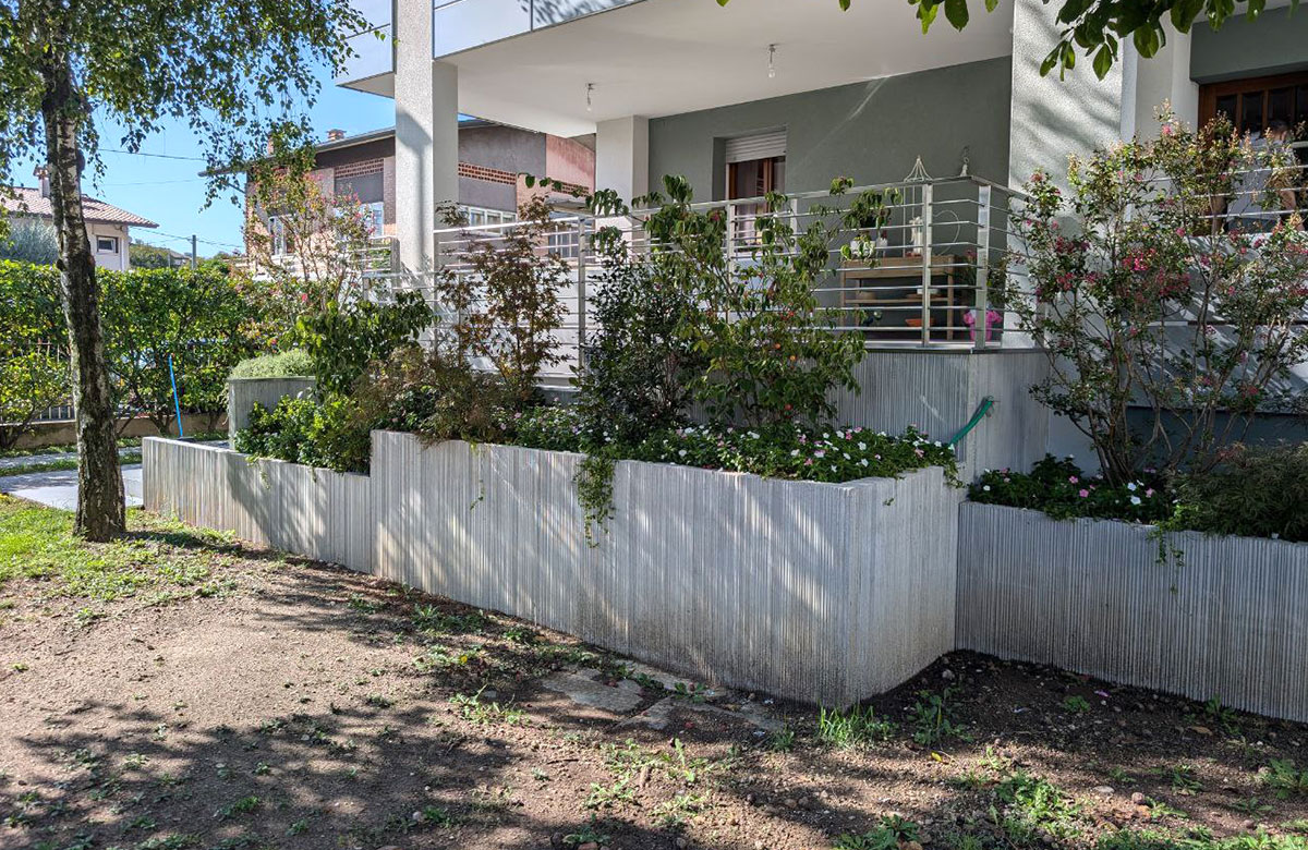 Aiuole Murette Contenimento Prefabbricate Calcestruzzo Cemento 004