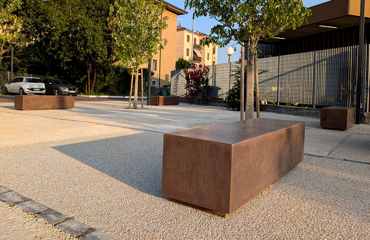 Panchine Fioriere Prefabbricate Calcestruzzo Cemento 007