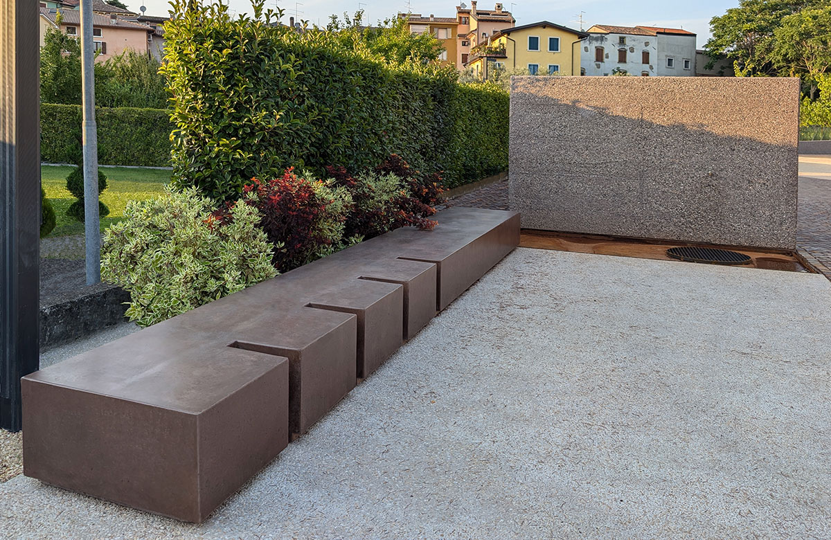 Panchine Fioriere Prefabbricate Calcestruzzo Cemento 012