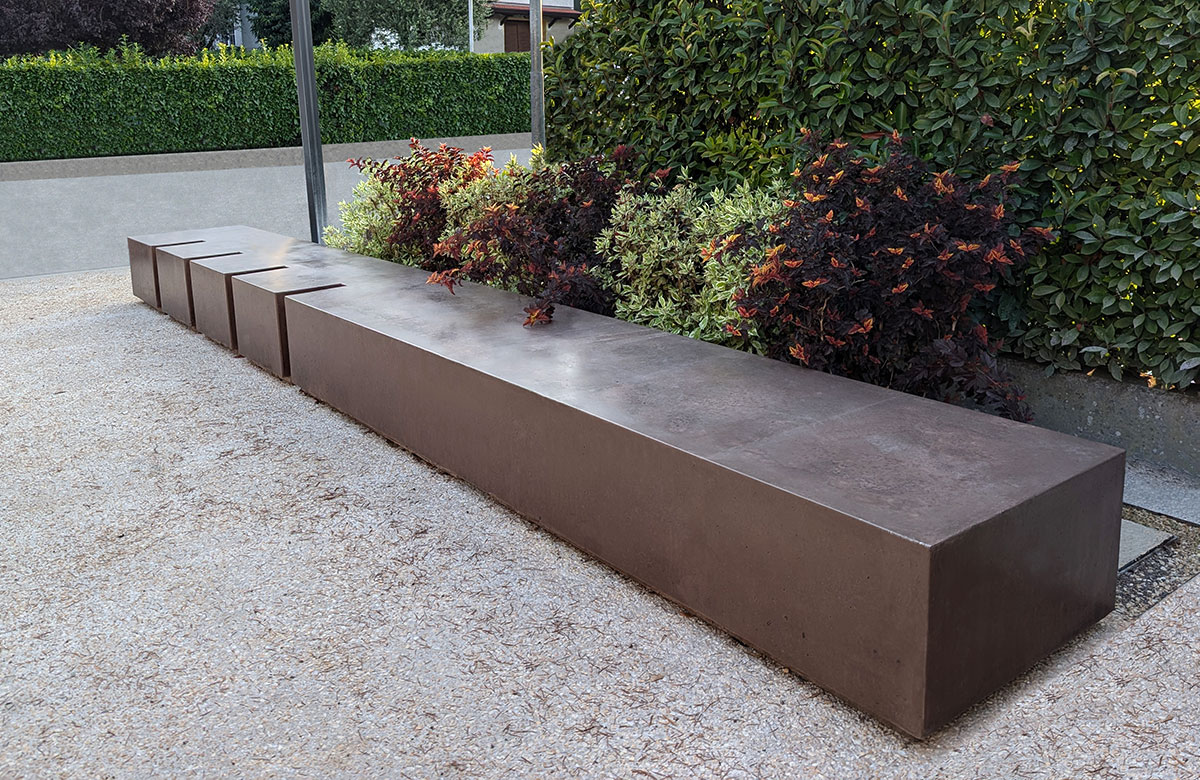 Panchine Fioriere Prefabbricate Calcestruzzo Cemento 013