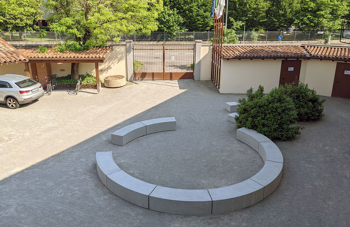 Panchine Fioriere Prefabbricate Calcestruzzo Cemento 024