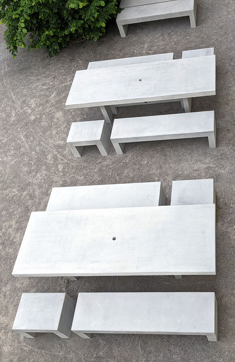 Panchine Fioriere Prefabbricate Calcestruzzo Cemento 027