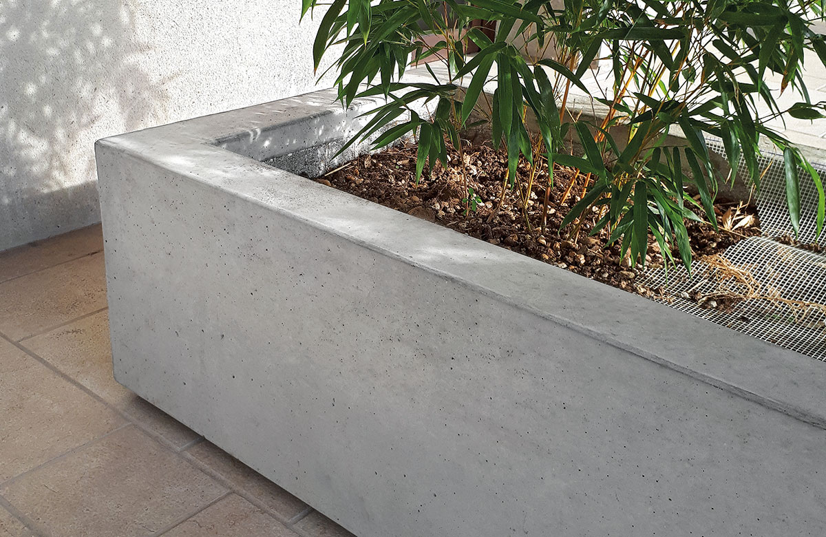 Panchine Fioriere Prefabbricate Calcestruzzo Cemento 041