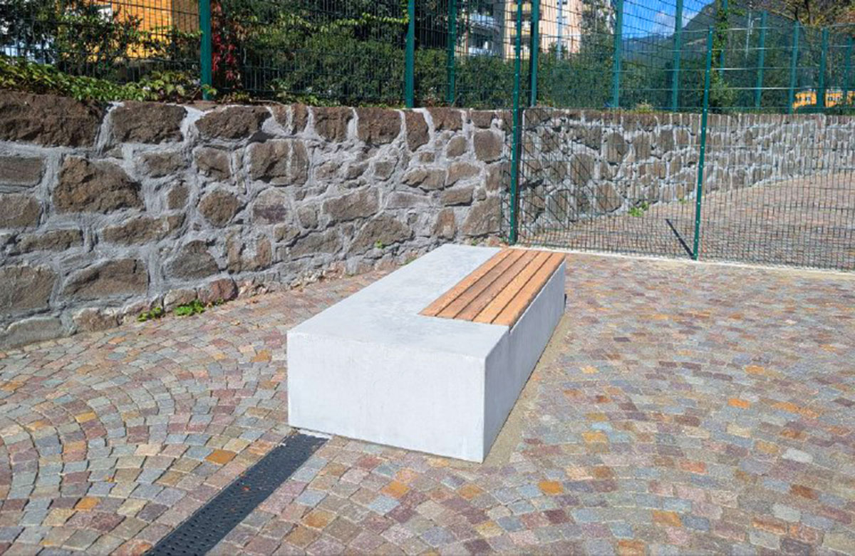 Panchine Fioriere Prefabbricate Calcestruzzo Cemento 044ok