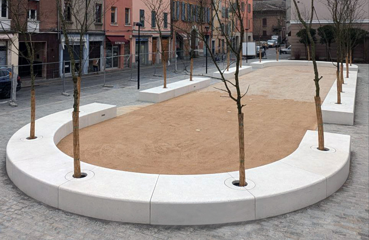 Panchine Fioriere Prefabbricate Calcestruzzo Cemento 072