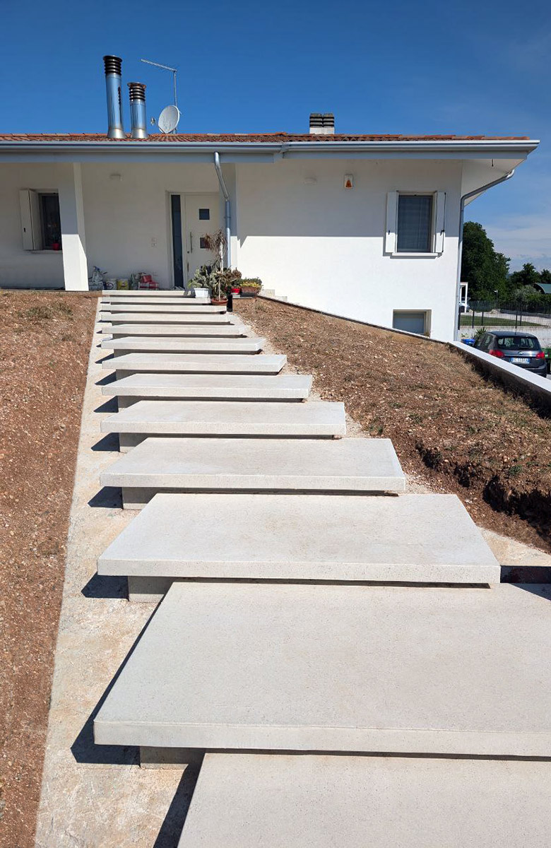 Scale Esterne Prefabbricate Cemento Calcestruzzo 04