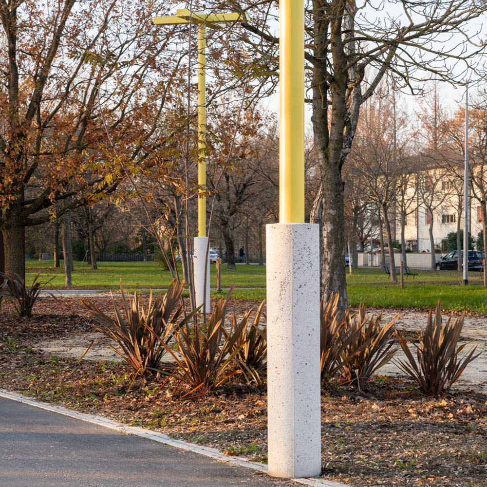 Open Pellizzari Prefabbricati Pali Illuminazione Parco Sarti Crevalcore 02