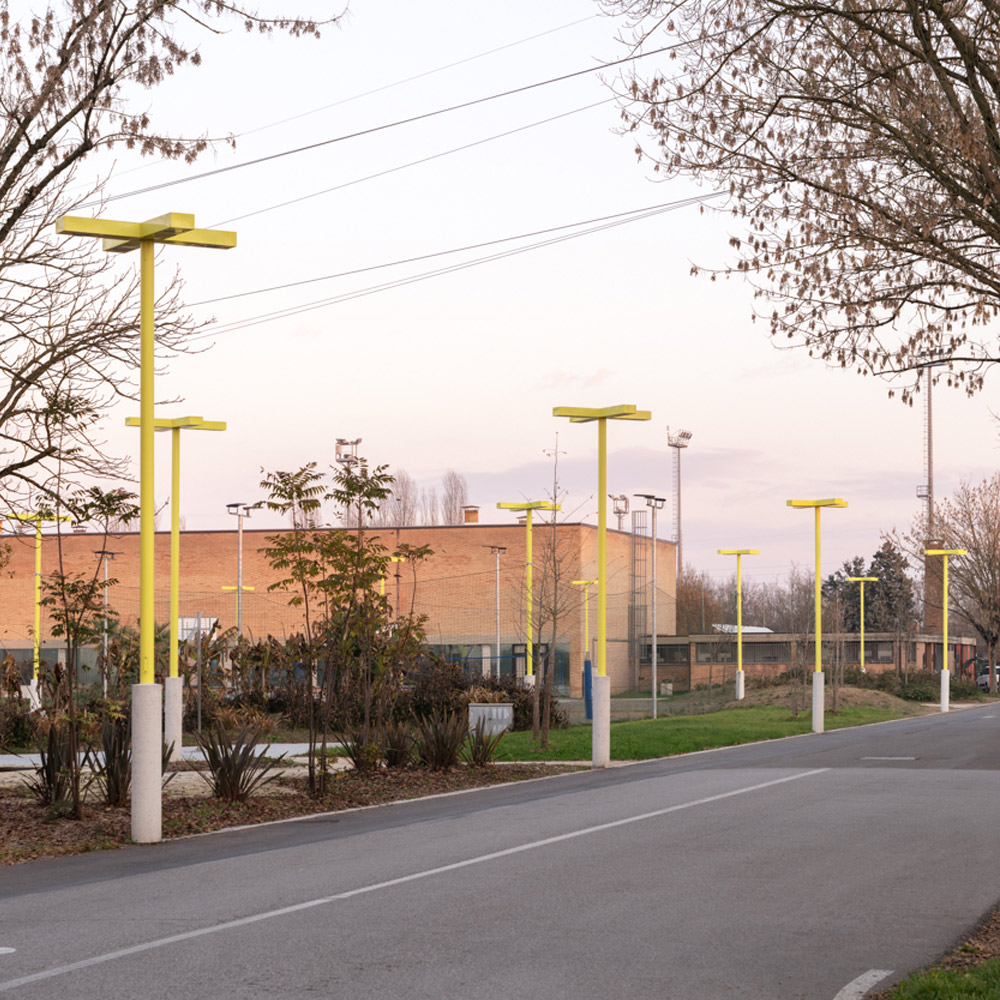 Open Pellizzari Prefabbricati Pali Illuminazione Parco Sarti Crevalcore 05