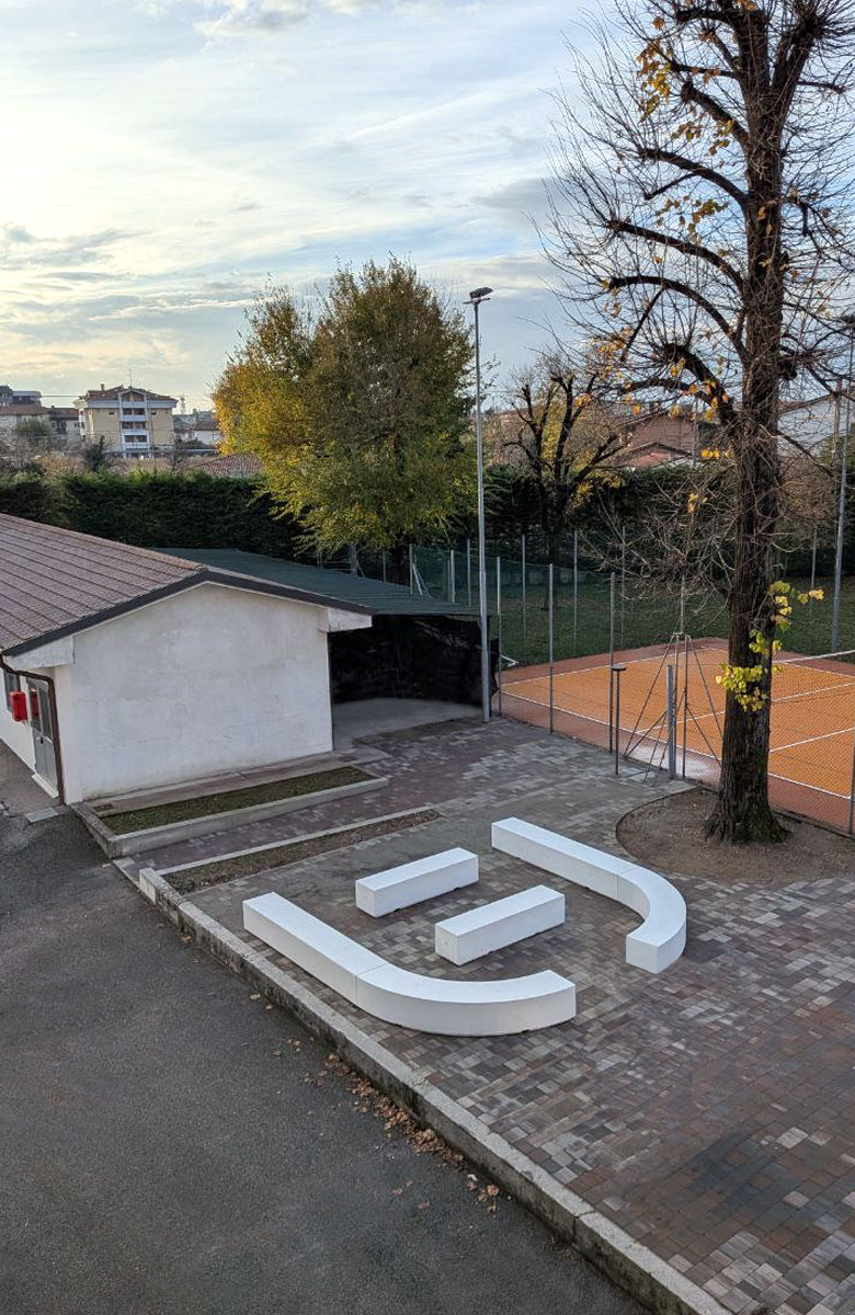 Panchine Fioriere Prefabbricate Calcestruzzo Cemento 080