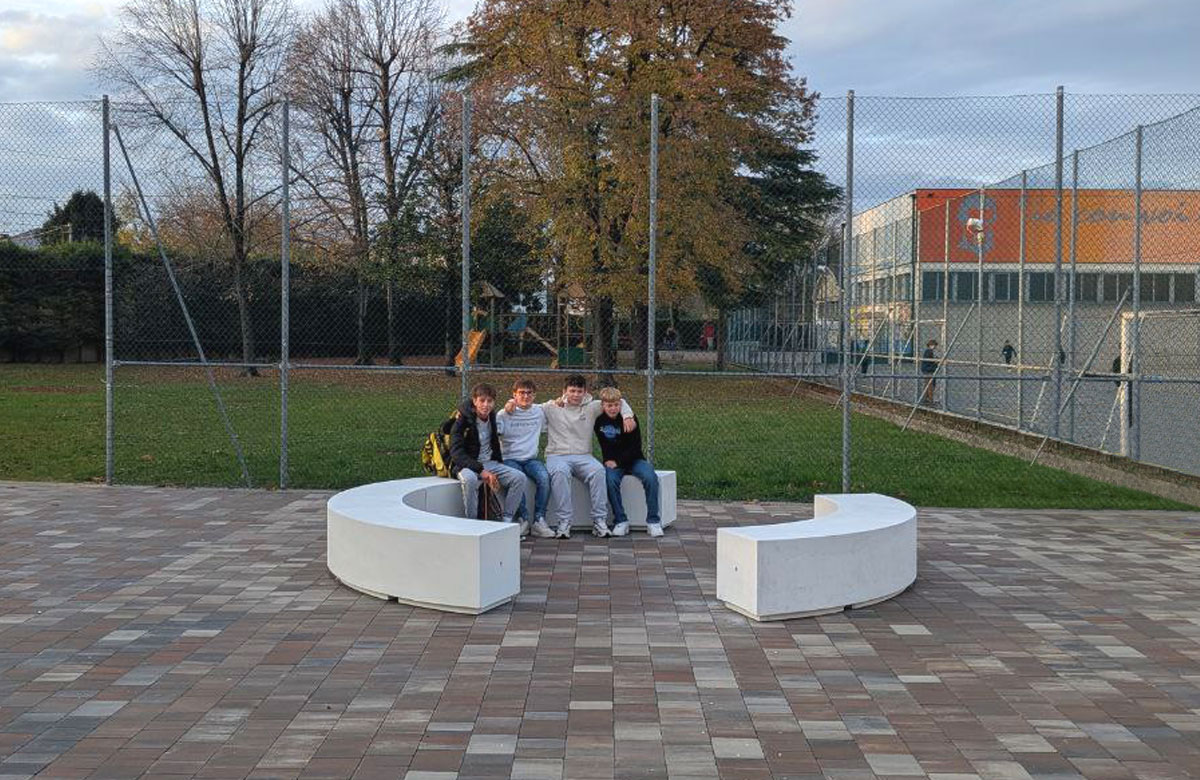 Panchine Fioriere Prefabbricate Calcestruzzo Cemento 081