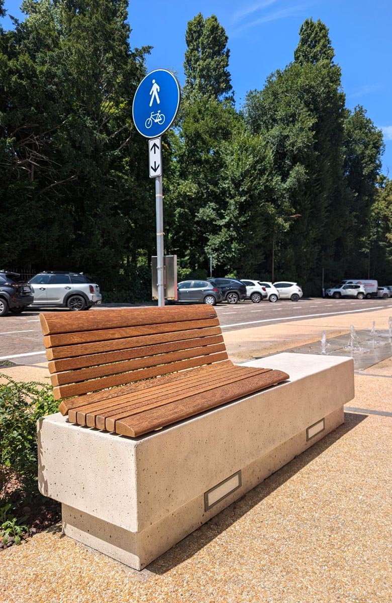 Panchine Fioriere Prefabbricate Calcestruzzo Cemento 084